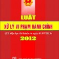 >>> Luật xử lý vi phạm hành chính 2012 >>> Luật Thi hành án dân sự 2008 &nbsp; 1/ Luật này thay thế Pháp lệnh xử lý vi phạm hành chính [&hellip;]